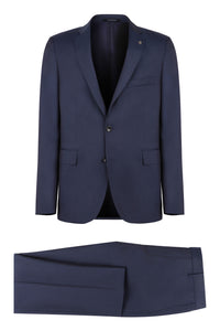 Virgin wool two-piece suit